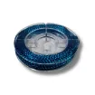 hilo trenzado metalizado para bijouterie 0 6mms carretel 10mts por unidad color azul 0