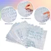 stickers adhesivos pvc impermeables plancha 23x20cms motivo letras numeros plata holografica varios 1