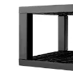 soporte para pinceles plastico medida 14 5x14 5x9cms color negro 2
