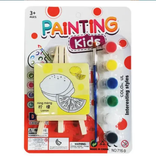 atril madera medida 25x18cms motivo para pintar pinturas pincel 0