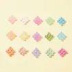 set para bijouterie 15 colores mostacillas 3mms caja plastica 9 8x17 2x1 9cms 2
