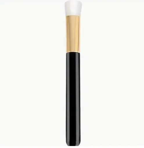 pincel suave nylon para mezclar tintas pinturas mango plastico blanco medida 95x10mms 0