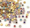 piedras coser imitacion strass girasol sol 10mms por 200 unidades multicolor 1