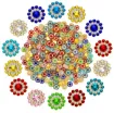 piedras coser imitacion strass girasol sol 14mms por 100 unidades multicolor 0