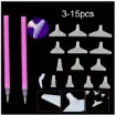 set 17 herramientas para pintura diamantes art gem 5d x2 herramientas 15 punteros diferentes 0