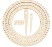 set 5 herramientas para tejer mdf incluye aros peines multifuncionales ganchos crochet 0