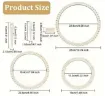 set 5 herramientas para tejer mdf incluye aros peines multifuncionales ganchos crochet 1