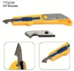 trincheta cutter precision profesional para acrilico plastico utility knife 10 hojas repuesto 5