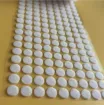 velcro adhesivo circular 15mms sujetadores 2 partes plancha 100 unidades transparente blanco 1