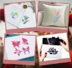 stencil plantilla 7 6x7 6cms modelo jardin 64 modelos diferentes por unidad 2