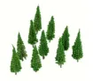 arbol pino mini resina abs para maquetas 55mms por 10 unidades 1
