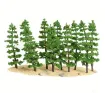 arbol pino mini resina abs para maquetas arboles 70mms por 8 unidades 0