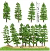 arbol pino mini resina abs para maquetas arboles 70mms por 8 unidades 1