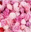 rosa foam goma eva 3 5cms paquete 25 unidades combinadas rosados 0