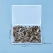 herrajes asa metalica mini para bandeja cajoncito 11 5x46x6 mms tornillos x8 unidades oro viejo 2