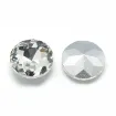 piedra aplique faceteado forma circular 12x4 8mms x50 unidades multicolor 1