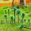 arbol palmera 3d mini palstico para maquetas palmeras 75 155mms por 5 unidades surtidas 4