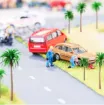 arbol palmera 3d mini palstico para maquetas palmeras 75 155mms por 5 unidades surtidas 5