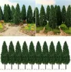 arbol pino 3d mini plastico para maquetas arboles 68mms por 15 unidades 3
