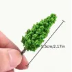 arbol pino 3d mini plastico para maquetas arboles 55mms por 10 unidades 3