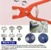 pinza para colocar broches presion medida 130x55mms 200 ojalillos colores 9mms 2
