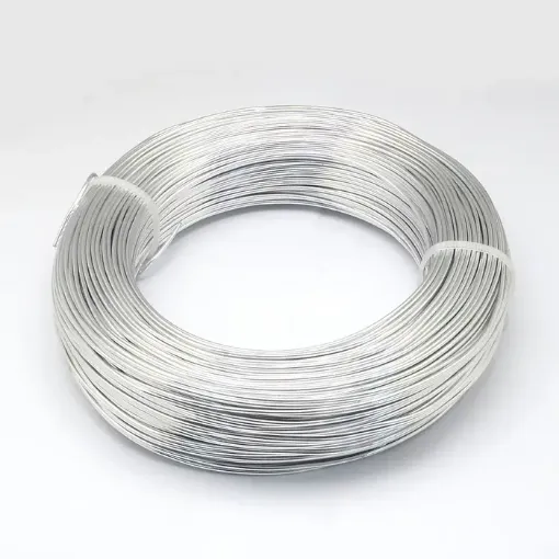 alambre aluminio flexible 1 2mm espesor rollo 10mts color plateado 0