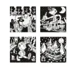 set para colorear motivos 25x25cms terciopelo carioca disenos van orton x4 motivos graffiti 1