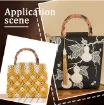 asas para bolso cartera plastico imitacion bambu medida 130x78mms precio del par 4