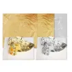 hojas para dorado la hoja pan oro 14x14cms por 100 unidades 3