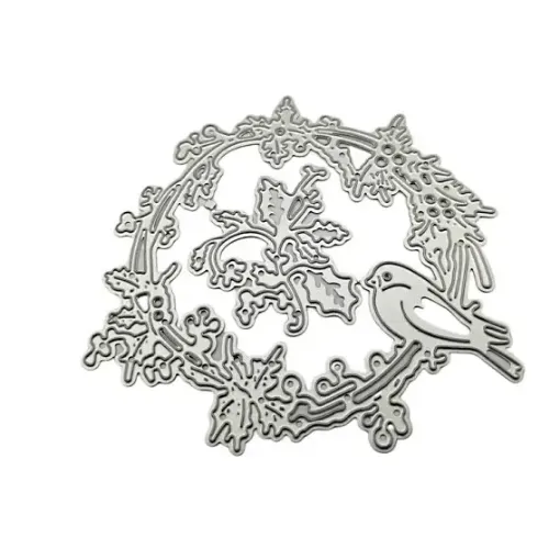 matriz relieve embossing folder para maquina troqueladora modelo corona pajarito 93x87mms 0