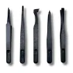 pinzas bruselas plastico antiestaticas 117x5mms set 5 modelos diferentes 0