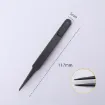 pinzas bruselas plastico antiestaticas 117x5mms set 5 modelos diferentes 1