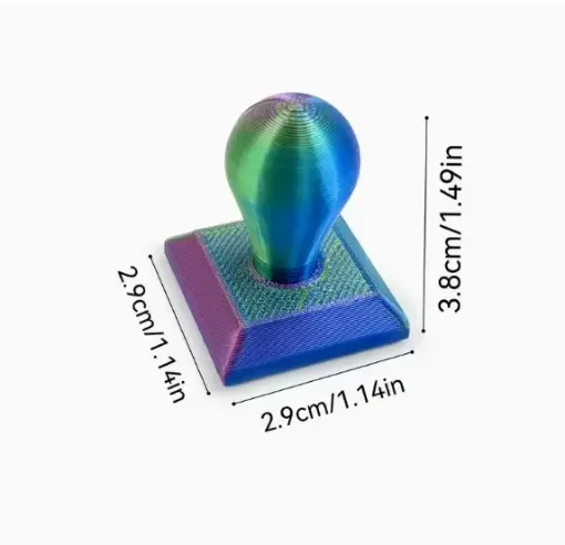 herramienta para pintura diamantes art gem 5d sello para fijacion mango plastico 29x35mms 0