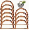 asas para bolso cartera plastico imitacion bambu medida 130x78mms precio del par 5
