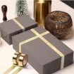 cinta adhesiva decorativa washi tape 15mms ancho rollo 5mts aprox color oro dorado 2