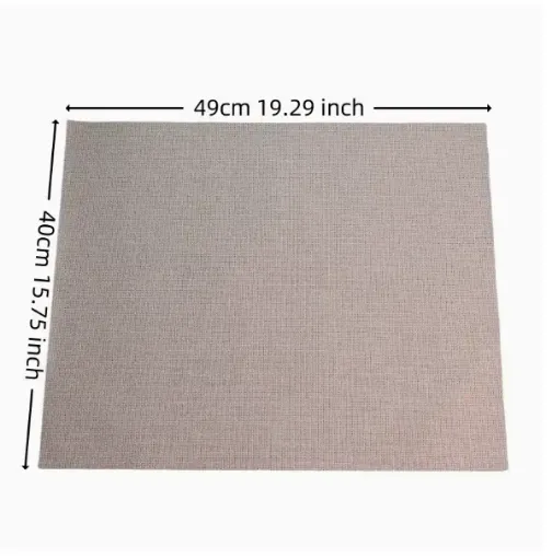 tela monje para tufting 80 poliester y 20 polipropileno medida 40x49cms color beige 0