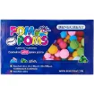 set pompones 15mms paquete 100 unidades medidas colores surtidos 4