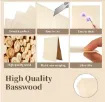 pancha madera balsa tilo delgada espesor 2mms medida 20x20cms por unidad 8