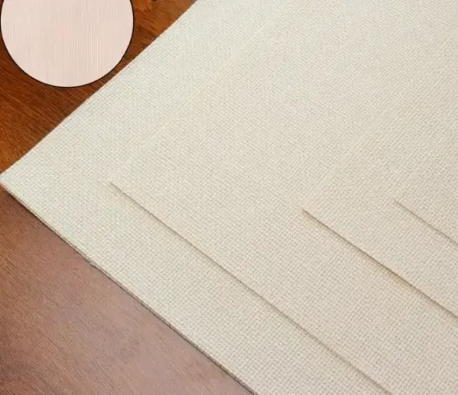 tela monje para tufting bordado 80 poliester y 20 polipropileno medida 29x29cms color beige 0