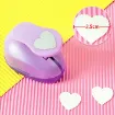 perforadora para goma eva corte 25mms 70x40x60mms modelo corazon 0
