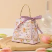 caja carton para regalo cordon cinta medida 10 5x5 2x8 8cms color lila perla por unidad 0