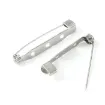 base prendedor pin 4 medidas diferentes 20 38mms 2 3 orificio x100 unidades platino 4