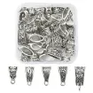 dije metal estilo tibetano tubo 13 5 19mms x50 unidades 5 medidas diferentes 0