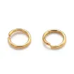 argollas aritos medida 4x0 5mms x500 unidades enchapado oro 18k 1