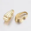 gancho presion para collar fianza acero inoxidable medida 8 5x3 5x4mms x50 unidades oro 18k 1