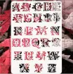 stencil plantilla letras abcdario alfabeto medida 30x21cms letras hojas 2
