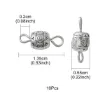 dije colgante conector aleacion estilo tibetano medida 13 5x5 5mms por 10 unidades 1