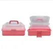 organizador contenedor plastico multifuncion caja bandejas medida 27x15x13cm 0