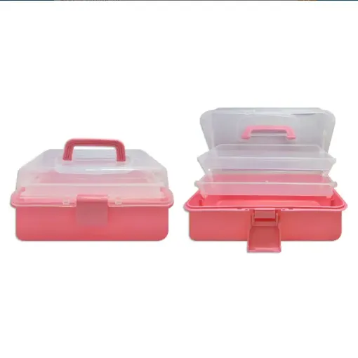 organizador contenedor plastico multifuncion caja bandejas medida 27x15x13cm 0