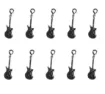dije colgante metalico modelo guitarra medida 24x7mms x10 unidades color niquel 0